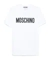 Moschino Crew Neck Short Sleeves T-shirts In White