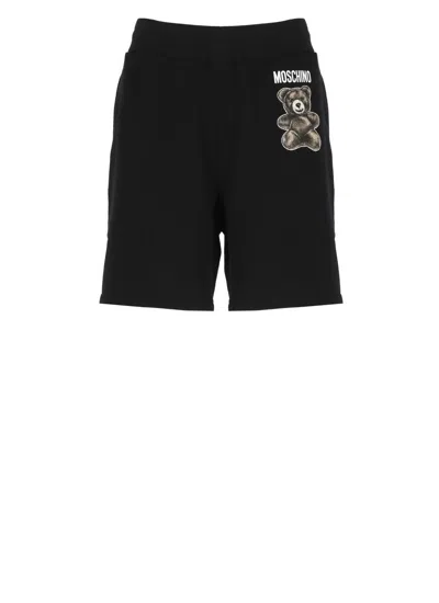 Moschino Shorts In Black