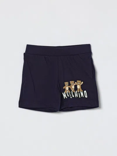 Moschino Kids' ショートパンツ  ボーイ カラー ブルー In Blue