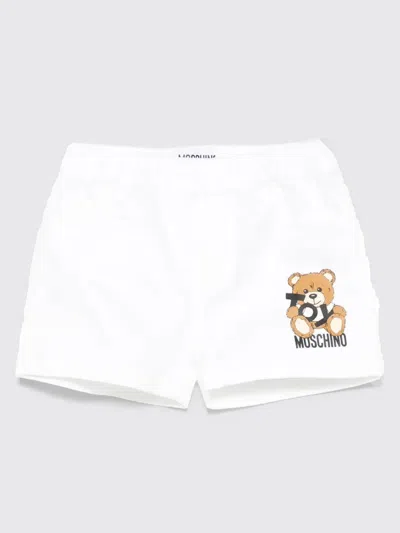 Moschino Babies' Shorts  Kids Color White