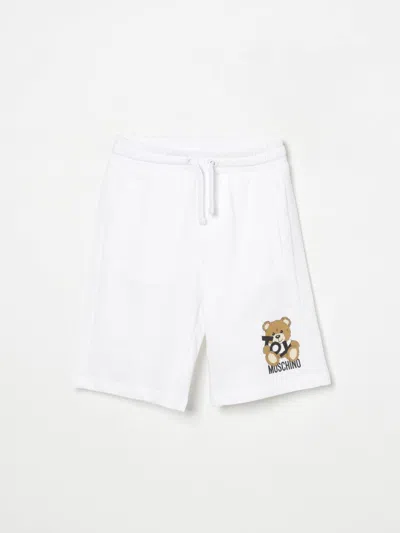 Moschino Kids' Shorts  Kinder Farbe Weiss
