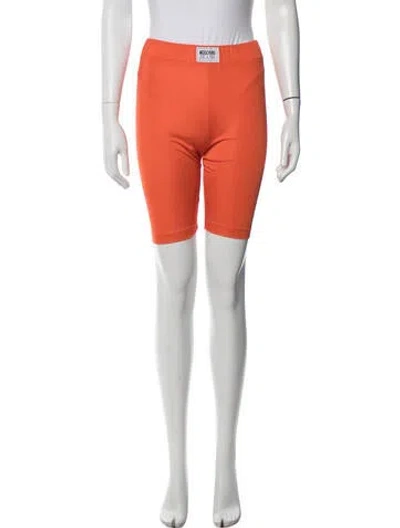 Pre-owned Moschino Shorts In Orange