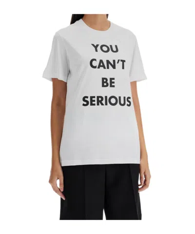 Moschino Short-sleeved T-shirt In White