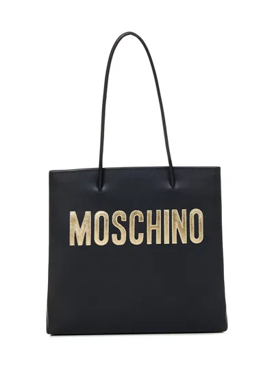 Moschino Shoulder Bag In Black