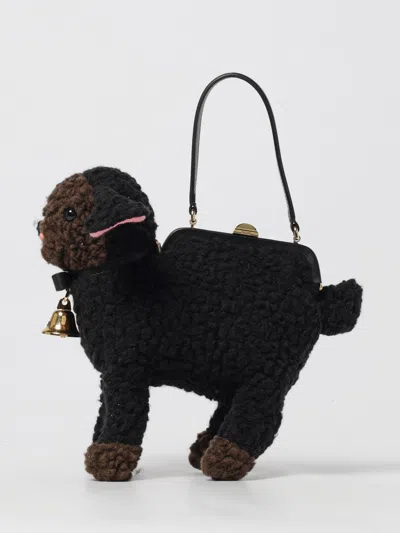 Moschino Shoulder Bag  Couture Woman Color Black In Brown