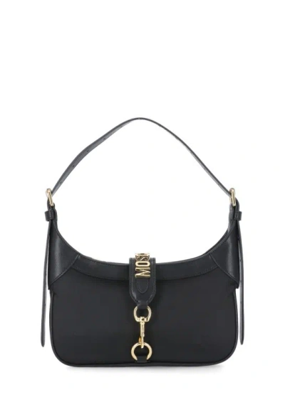 Moschino Bag With Logo In Black