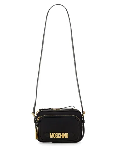 MOSCHINO MOSCHINO SHOULDER BAG WITH LOGO