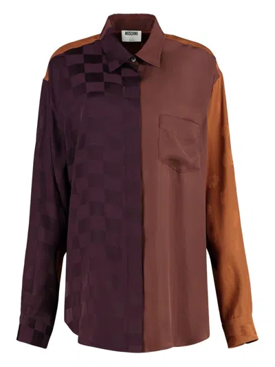 MOSCHINO SILK BLEND SHIRT