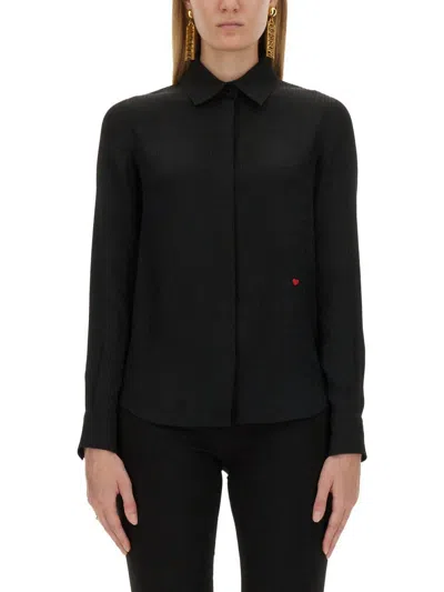 MOSCHINO MOSCHINO SILK BLEND SHIRT