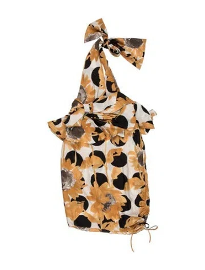 Pre-owned Moschino Silk Mini Dress In Multi