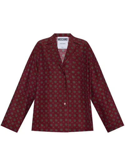 MOSCHINO SILK PYJAMA SHIRT