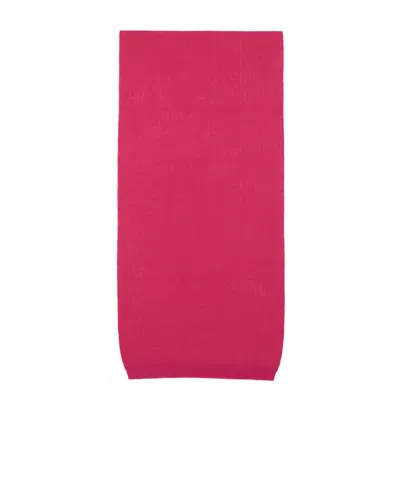 Moschino Silk Scarf In Pink