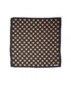 Moschino Silk Scarf With Teddy Bear Motif In Black