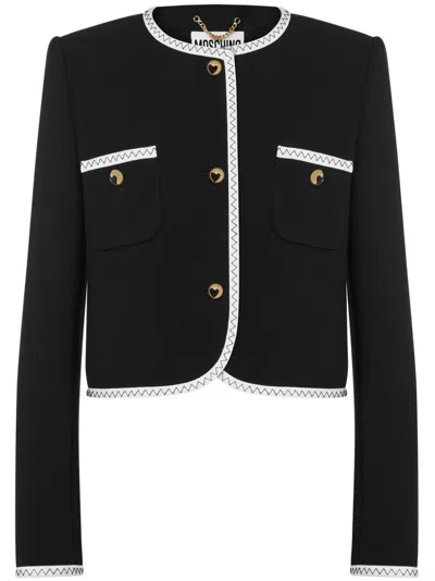 MOSCHINO SINGLE-BREASTED JACKET
