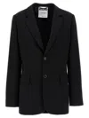 Moschino Single-breasted Blazer With Martingale Detail