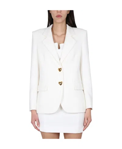 MOSCHINO SINGLE-BREASTED SUIT JACKET