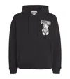 Moschino Hooded Sweatshirt With Drawn In Black