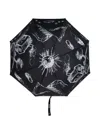 Moschino Sketch-print Umbrella In Black