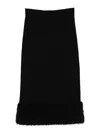 Moschino Skirt In Black