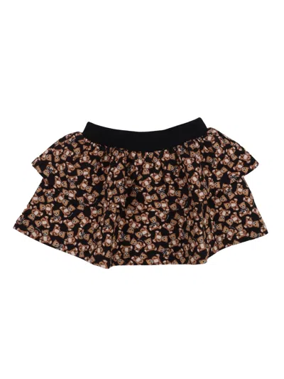 Moschino Kids' Skirt In Black