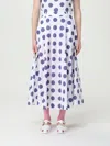 Moschino Biro Polka Dots Poplin Skirt