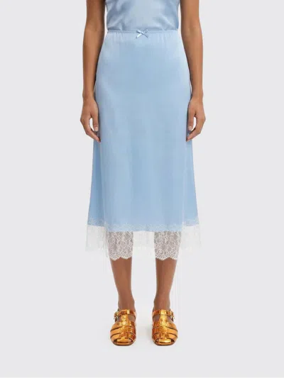 Moschino スカート  レディース カラー アジュール In Blue