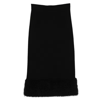 MOSCHINO SKIRTS BLACK