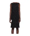 Moschino Sleeveless Dress In Black