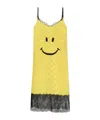 Moschino Sleeveless Dress In Yellow