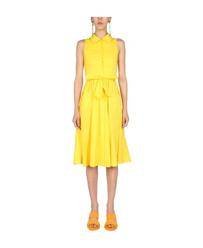 MOSCHINO SLEEVELESS MEDIUM LENGTH DRESS