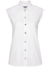 Moschino Couture Poplin Shirt In White