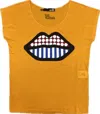 Moschino Sleeveless Vest In Yellow