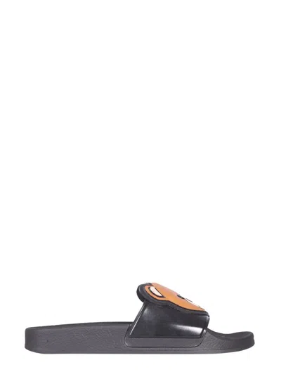 Moschino Slide Teddy Bear Sandals
