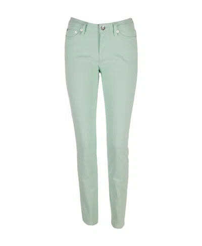 Moschino Slim Jeans In Green