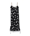 Moschino Sling Dress In Black