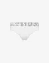 Moschino Slip In Stretch Jersey Rubber In White