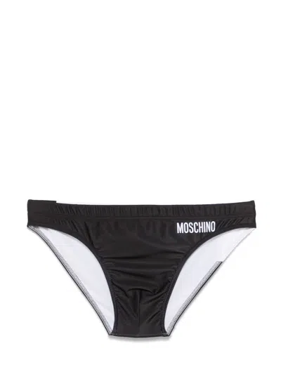 Moschino Slip Mare Yin Yang In Black