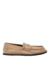 Moschino Loafers In Calf Leather Desert College In Brown