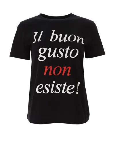 Moschino Slogan In Black