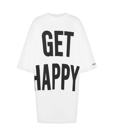 MOSCHINO MOSCHINO GET HAPPY INTERLOCK DRESS