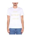 Moschino "guilt Without Guilt" T-shirt In White