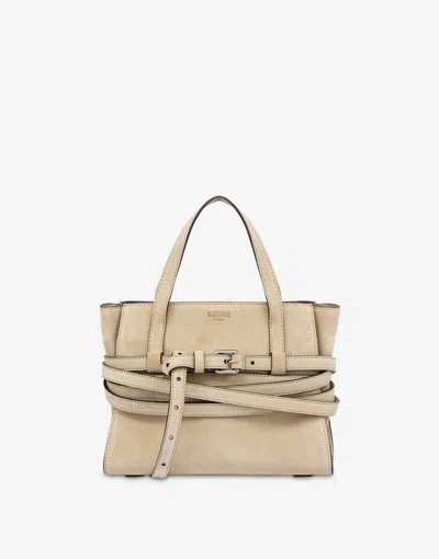 Moschino Small Hand Bag  Tie Me In Blue