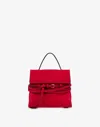 Moschino Small Hand Bag  Tie Me In Red
