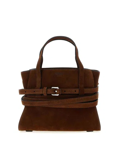 Moschino Small Handbag In Brown