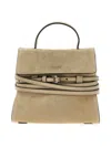 Moschino Small Handbag In Sand