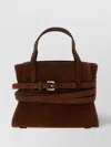Moschino Small Handbag With Adjustable Strap And Buckle