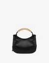 Moschino Small  Handle Me Bag In Black