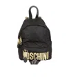 Moschino Backpack In Black