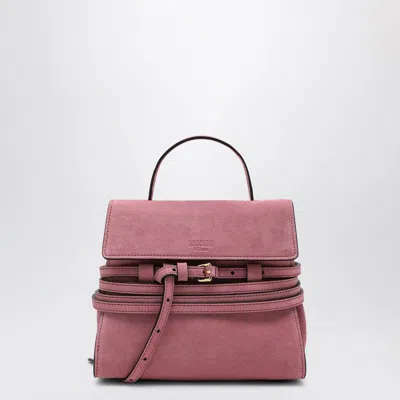 Moschino Small Suede Shoulder Bag