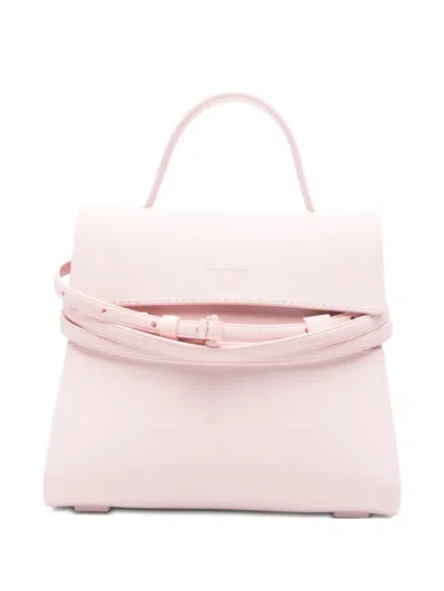Moschino Small Tie Me Bag In Pink